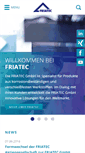 Mobile Screenshot of friatec.de